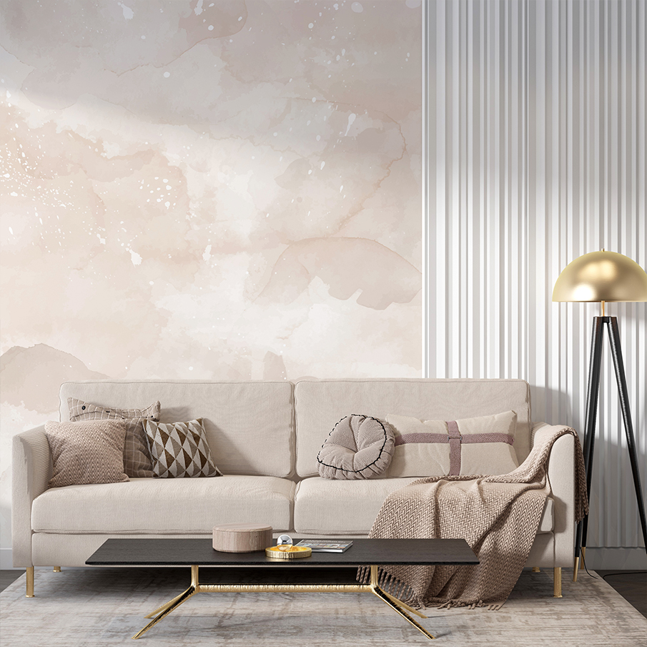 Fototapet - Beige waves - 241