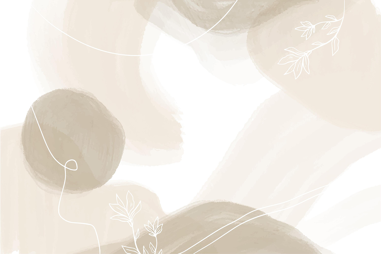 Fototapet - Beige waves II - 242