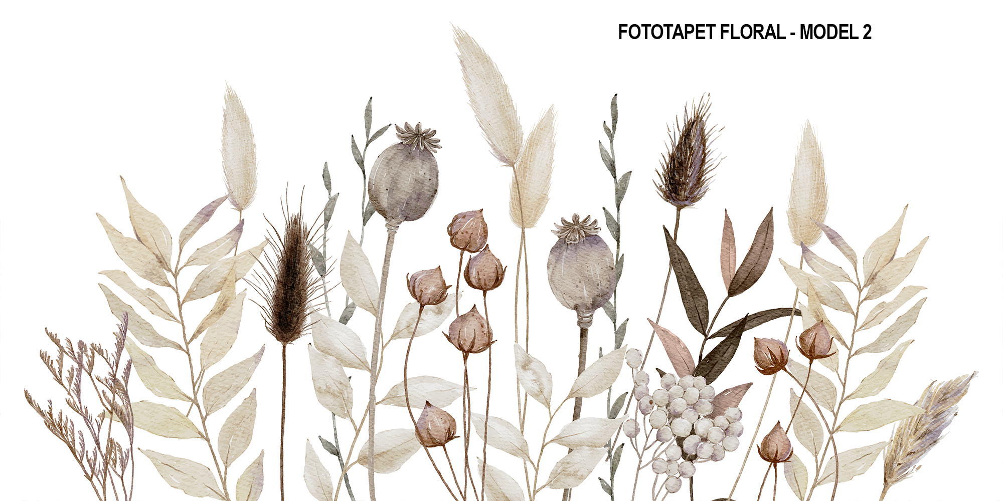 Fototapet - Floral Model 2 - 249