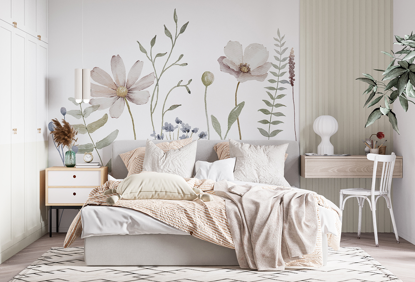 Fototapet - Floral Model 3