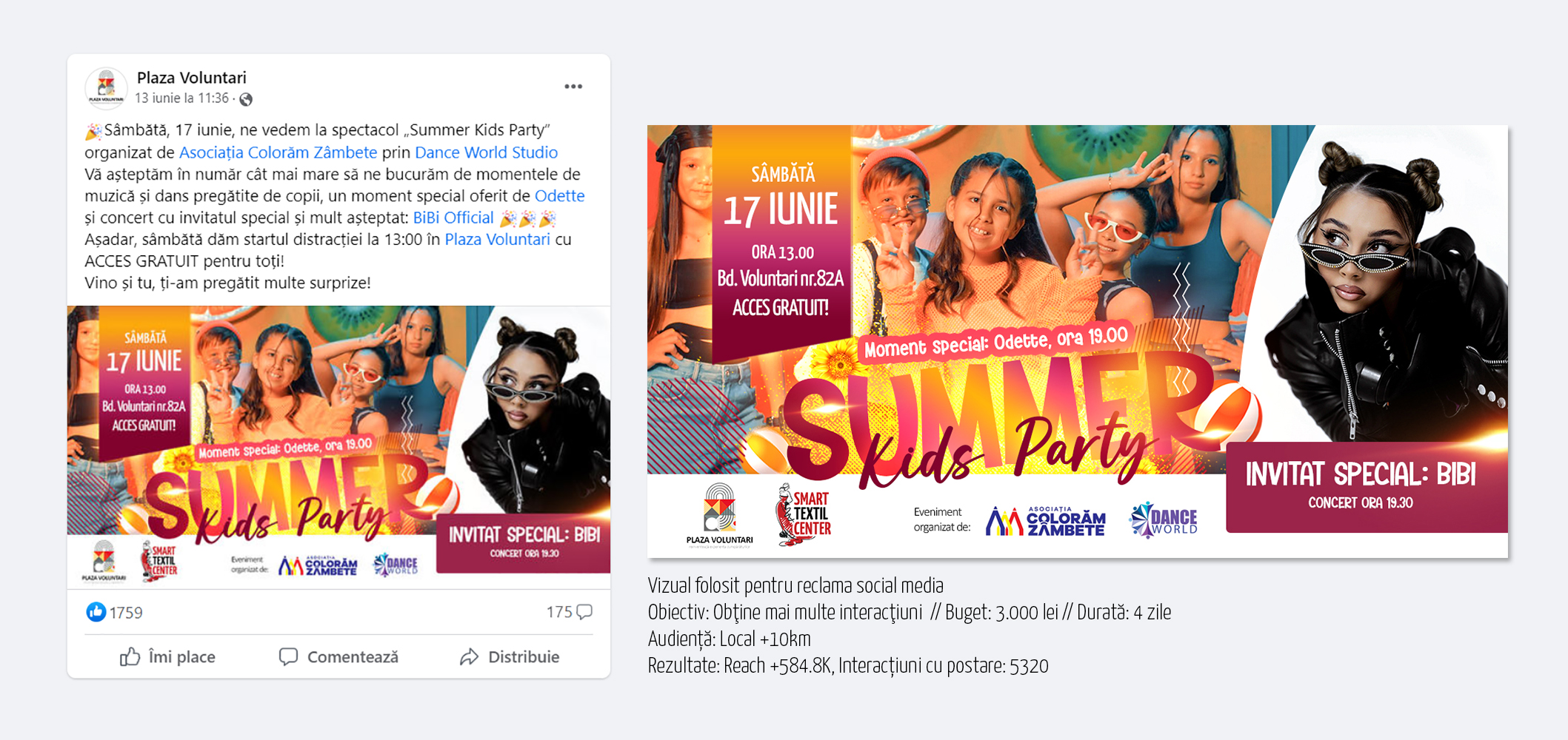 Summer Kids Party - Plaza Voluntari - 087
