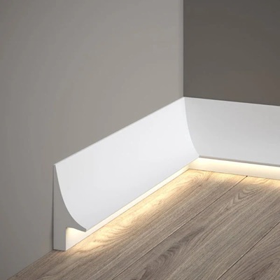 Plinta pentru banda LED QL007 – 9,3x4x200 cm