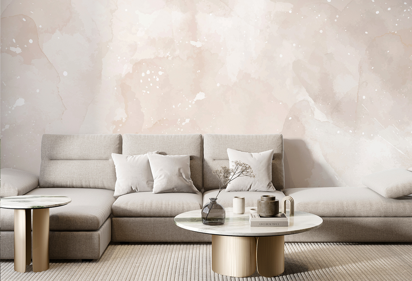 Fototapet - Beige waves